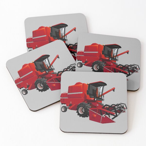Item preview, Red Combine Harvester designed and sold by Dibley-Doings.