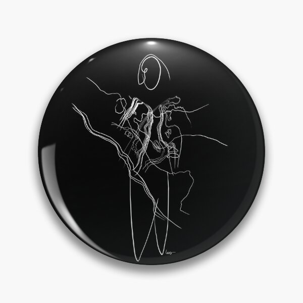 Item preview, Human with blurred torso (white / black background) designed and sold by MentaLee.
