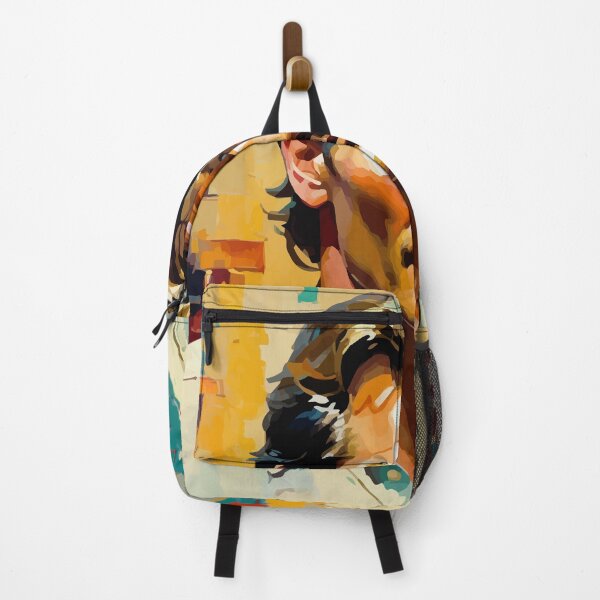 Item preview, Digital portrait of Patrick Swayze on colorful background resembling oil canvas designed and sold by clon-dot-net.