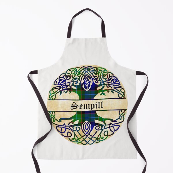 Item preview, Sempill Tree of Life Clan Scottish Surname tartan designed and sold by BagTown Clans.