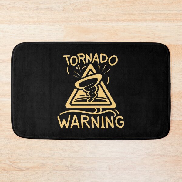 Item preview, Tornado Warning Road Sign designed and sold by FlexYourMind.
