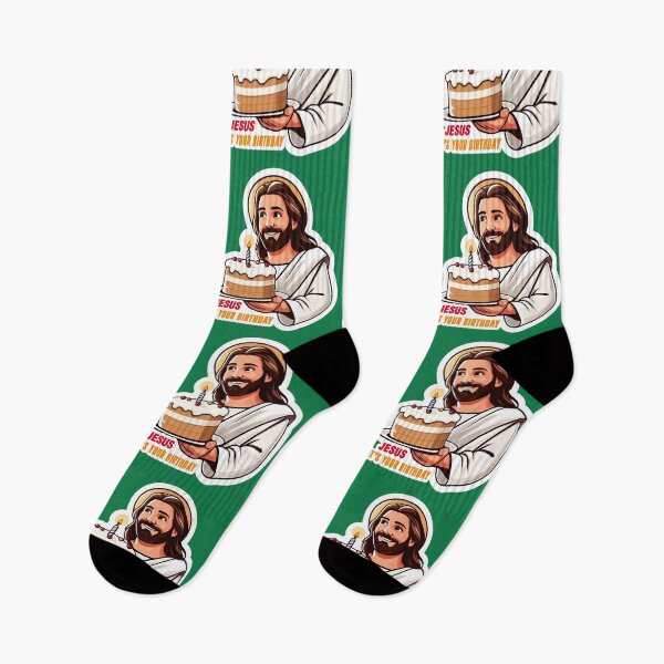 Item preview, Jesus It's Your Birthday designed and sold by plushism.