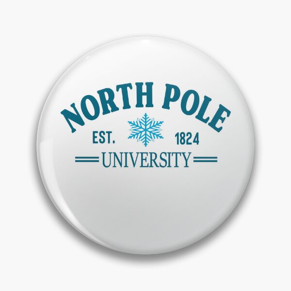 Artikelvorschau, North Pole University Lustiges Weihnachtsblau entworfen und verkauft von Jeallan Designs.