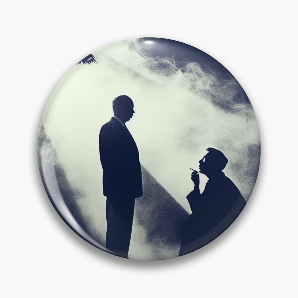 Item preview, Hitchcockian Shadows: A Suspenseful Scene designed and sold by ArtwaveEmporium.