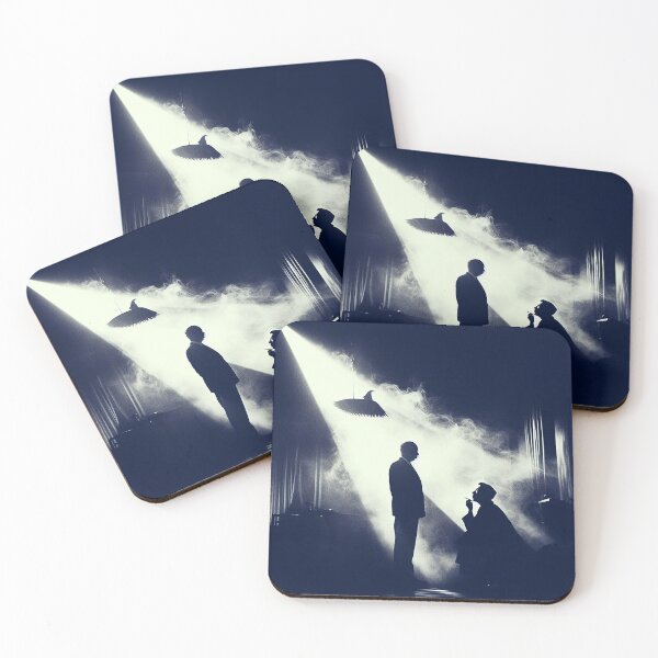 Item preview, Hitchcockian Shadows: A Suspenseful Scene designed and sold by ArtwaveEmporium.