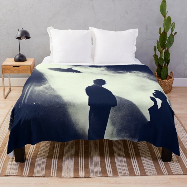 Item preview, Hitchcockian Shadows: A Suspenseful Scene designed and sold by ArtwaveEmporium.