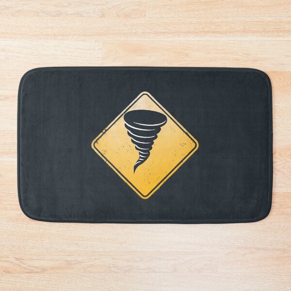 Item preview, Tornado Warning Road Sign designed and sold by FlexYourMind.