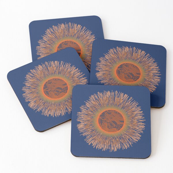 Item preview, Brown Electronic Sun Burst designed and sold by LZenDesigns.