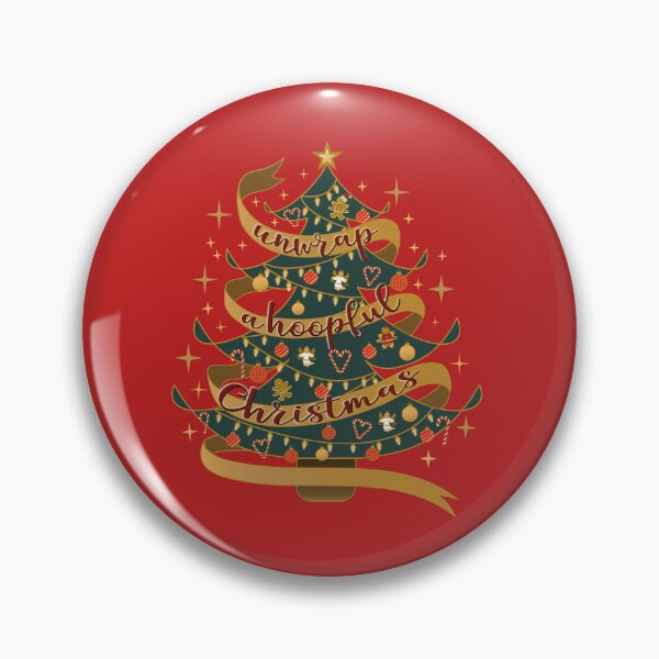 Item preview, Hoopful Christmas GOLD EDITION designed and sold by flowin-lines.