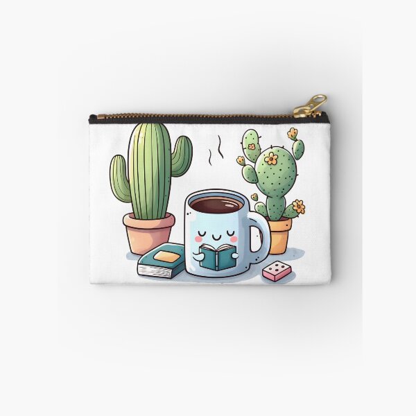 Item preview, Cactus who likes to read books designed and sold by innovationTR.
