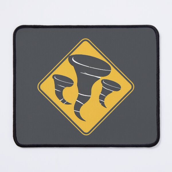Item preview, Tornados Warning Road Sign designed and sold by FlexYourMind.