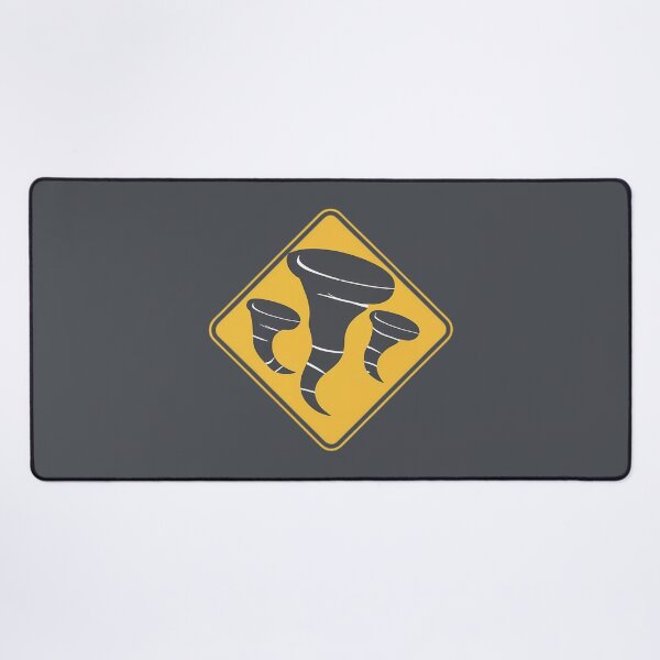 Item preview, Tornados Warning Road Sign designed and sold by FlexYourMind.