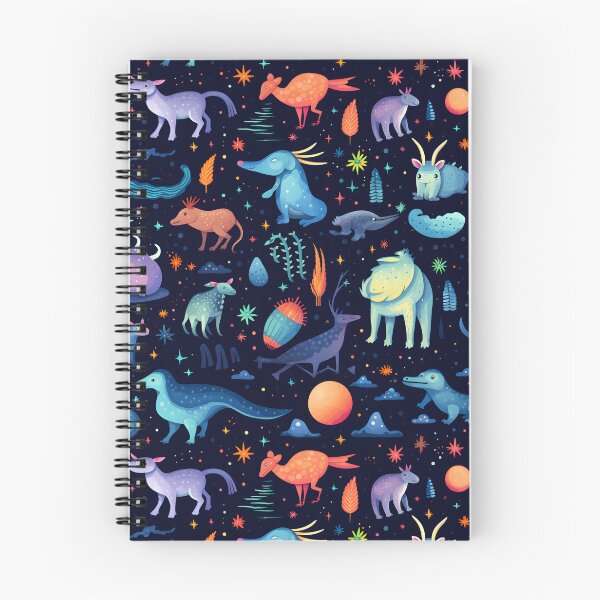Item preview, Animal Ailen in galaxy dreamy seamless No.2 designed and sold by findViewway.