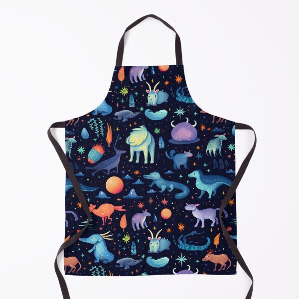 Item preview, Animal Ailen in galaxy dreamy seamless No.2 designed and sold by findViewway.