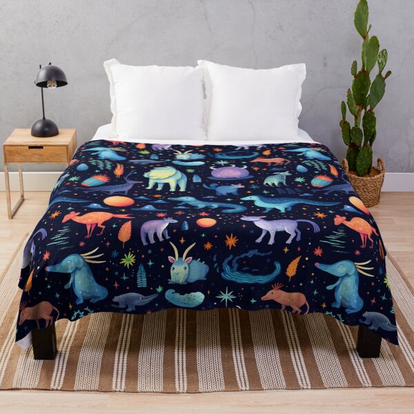 Item preview, Animal Ailen in galaxy dreamy seamless No.2 designed and sold by findViewway.