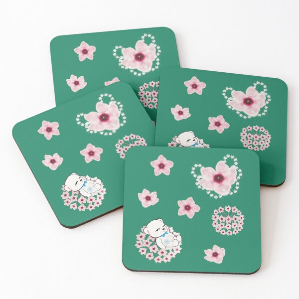 Item preview, With Hoya flowers Green designed and sold by K-sugarstore.
