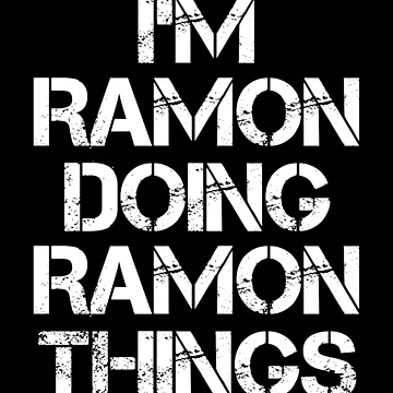 Artwork thumbnail, Ramon Name - Ramon Doing Ramon Things by LindenAverhart3
