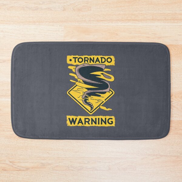 Item preview, Tornado Warning Road Sign designed and sold by FlexYourMind.
