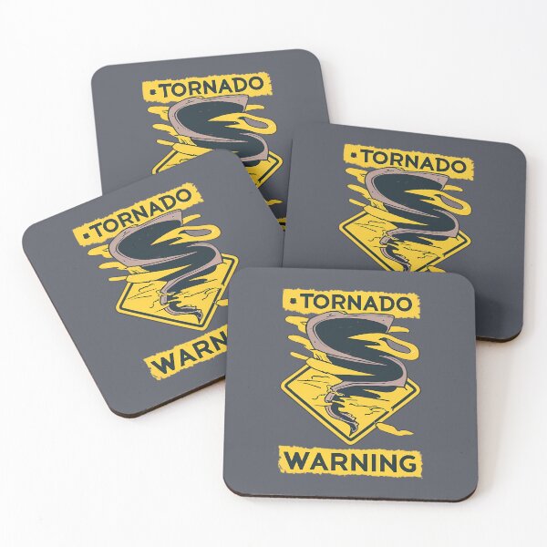 Item preview, Tornado Warning Road Sign designed and sold by FlexYourMind.