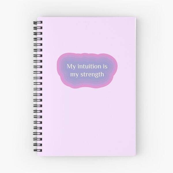 Item preview, Affirmation motivational positive quote about intuition designed and sold by snadesign.