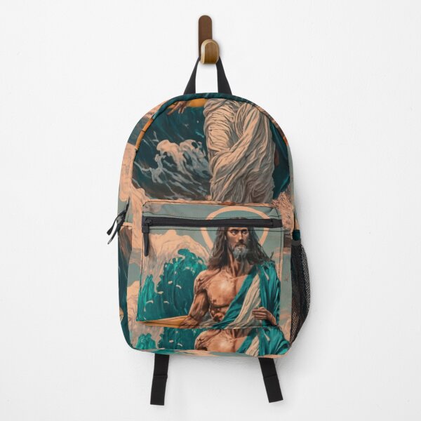 Item preview, "Jesus surfacing""Divine Illumination: Jesus Surfacing Art for Spiritual Spaces" designed and sold by Obinne.