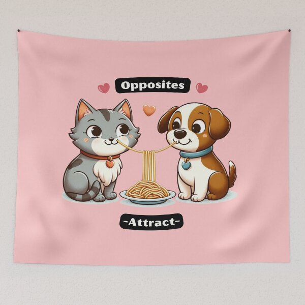 Item preview, Opposites Attract designed and sold by KatVik-Design.