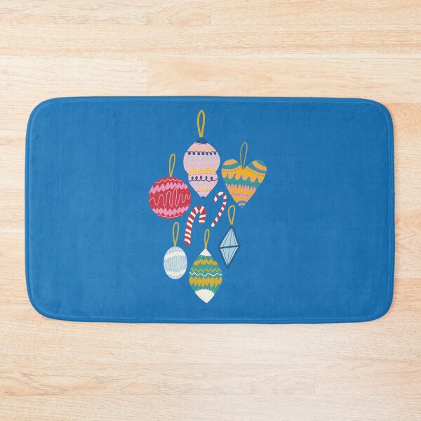 Item preview, Blue Christmas Ornaments Candy Lane  designed and sold by Lozzie Eliza Designs.