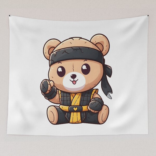Item preview, Cute Ninja Clan Bear Kawaii designed and sold by TeddybearClub.