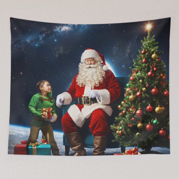 Item preview, Santa Claus in Space designed and sold by RaF71PrO.