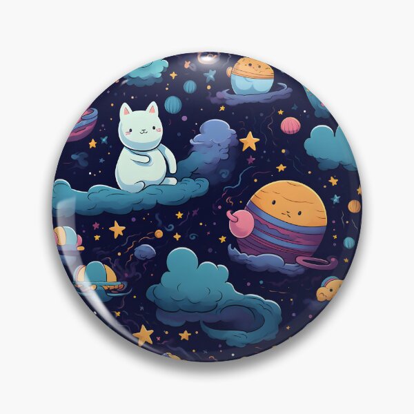 Item preview, Animal Ailen in galaxy dreamy seamless No.3 designed and sold by findViewway.