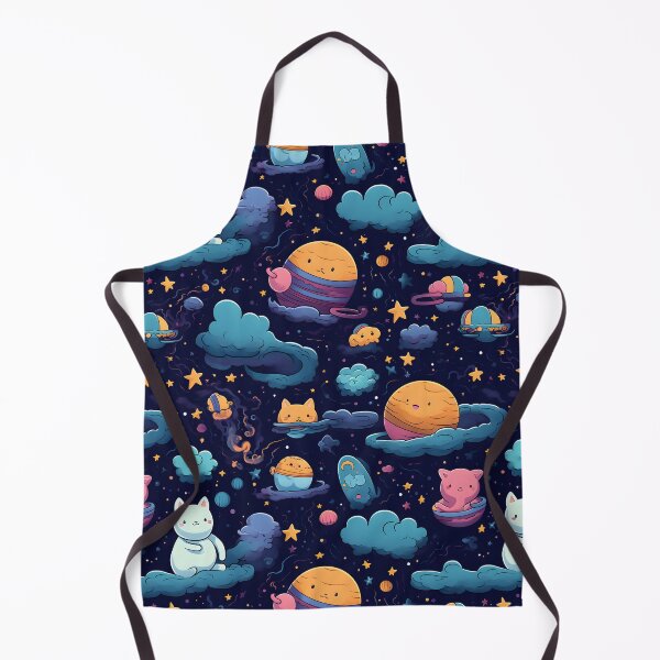 Item preview, Animal Ailen in galaxy dreamy seamless No.3 designed and sold by findViewway.