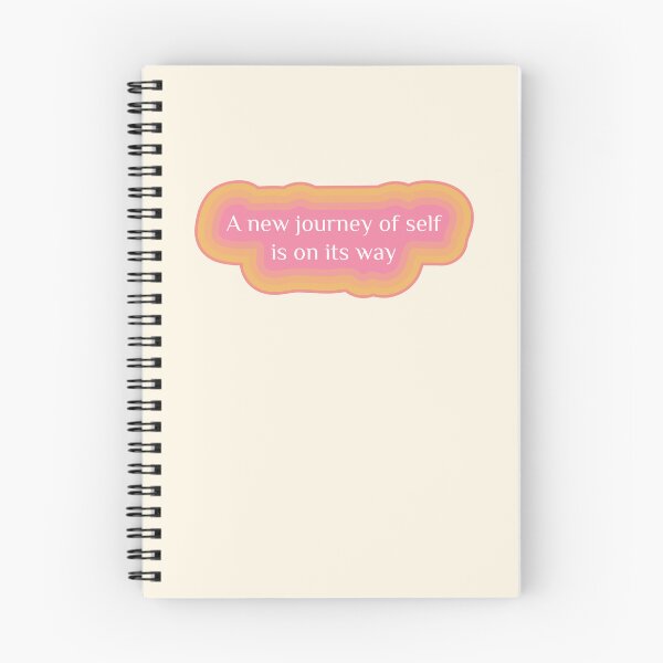 Item preview, Affirmation motivational positive quote about new journey of self designed and sold by snadesign.