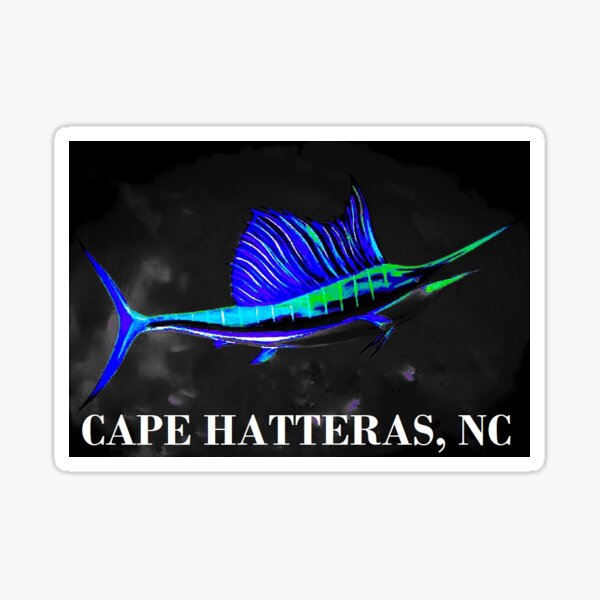 Salty Sailfish (Cape Hatteras, NC) Sticker