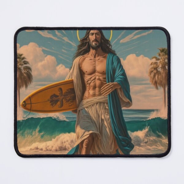 Artikelvorschau, Jesus taucht auf „Spirituelle Kunst: Erhöhen Sie Ihren Raum mit „Jesus Surfacing““ entworfen und verkauft von Obinne.
