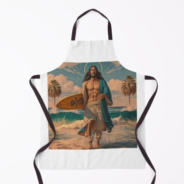 Item preview, Jesus surfacing""Spiritual Artistry: Elevate Your Space with 'Jesus Surfacing'" designed and sold by Obinne.