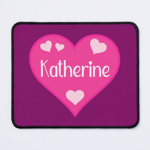 Item preview, Katherine Name Pink Heart  designed and sold by Jeallan Designs.