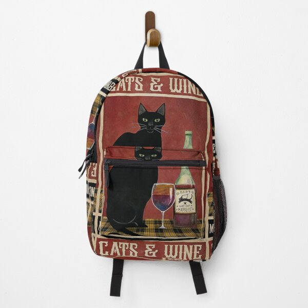 Item preview, Black Cats and wine designed and sold by SameeraDammeyer.