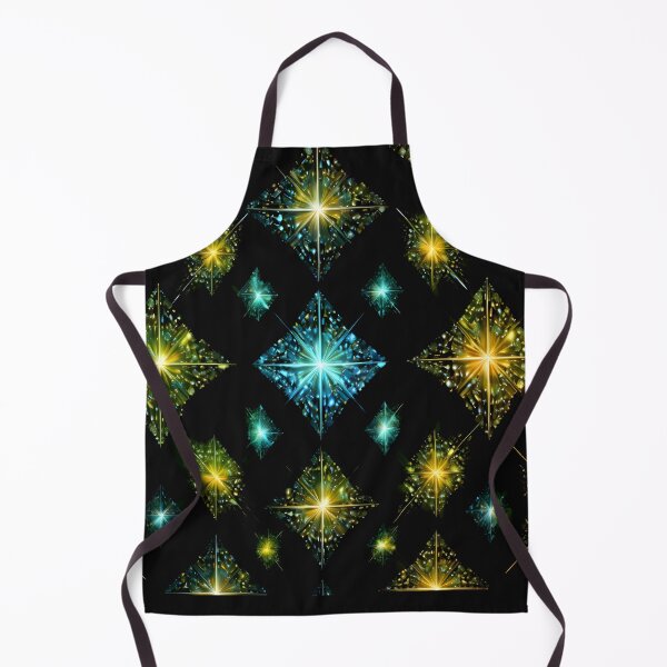 Item preview, Pattern of tiny shiny fluorescent diamonds designed and sold by AI-Only Creations.