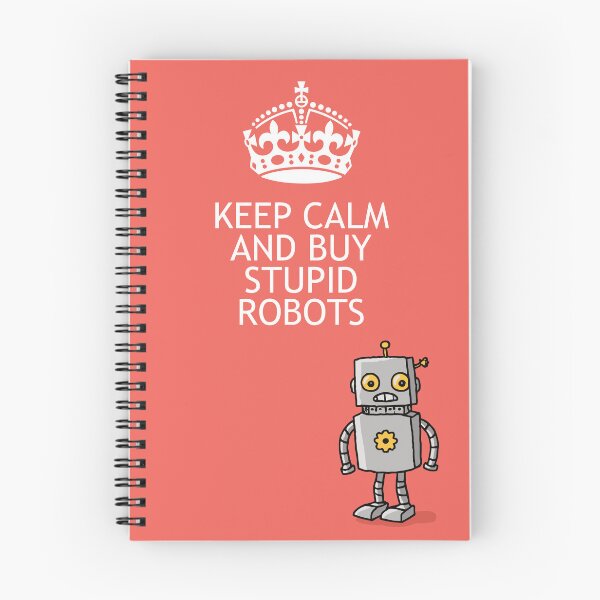 Item preview, Keep calm and buy stupid robots designed and sold by SorryFrog.