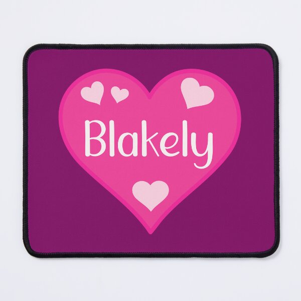 Item preview, Blakely Name Pink Heart  designed and sold by Jeallan Designs.