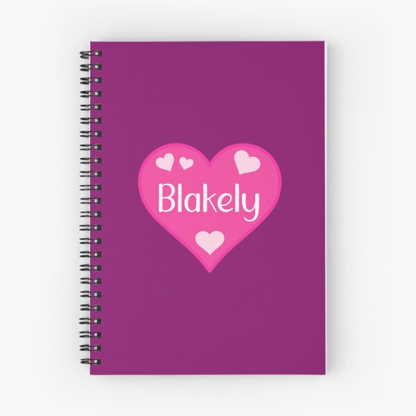 Item preview, Blakely Name Pink Heart  designed and sold by Jeallan Designs.