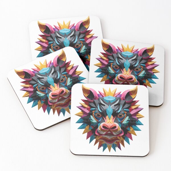 Item preview, Polygonal Boar Brilliance designed and sold by sagybp.