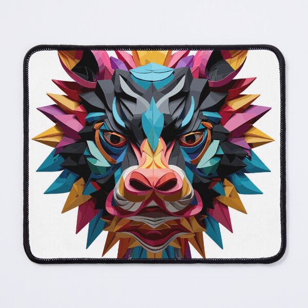Item preview, Polygonal Boar Brilliance designed and sold by sagybp.