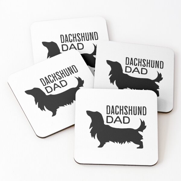 Item preview, Long Haired Dachshund Dad designed and sold by Hic21.