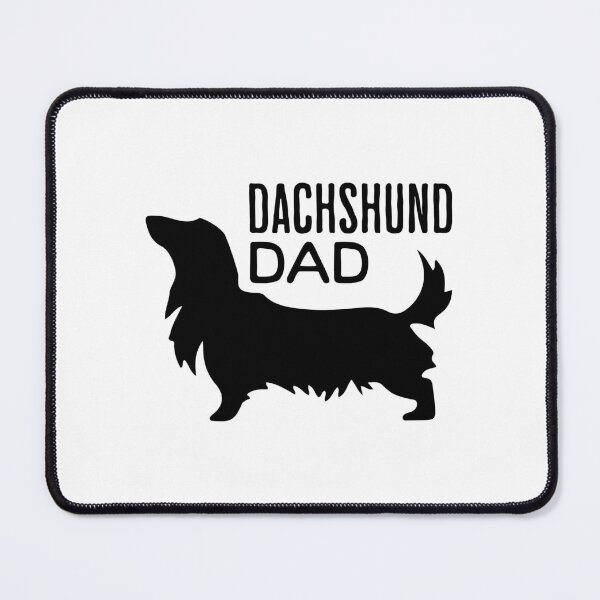 Item preview, Long Haired Dachshund Dad designed and sold by Hic21.