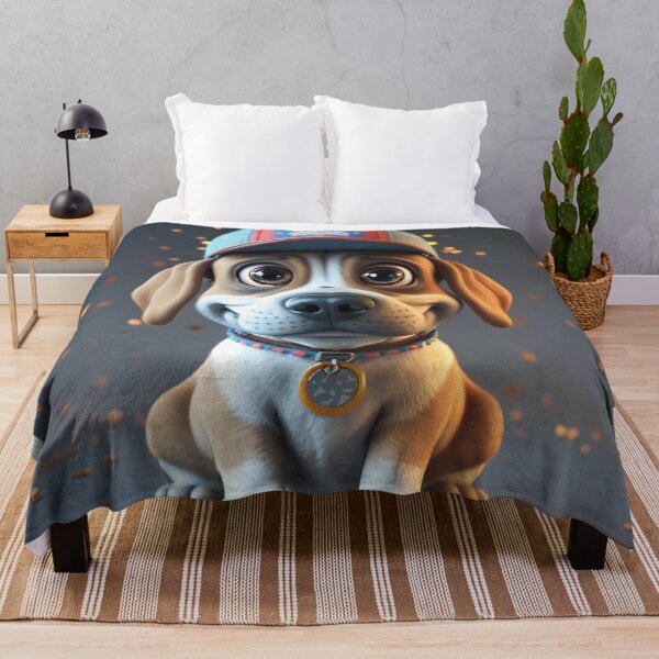 Item preview, Cute smiling cartoon Boxer dog designed and sold by Colorful-Worlds.