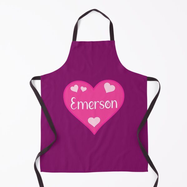 Item preview, Emerson Name Pink Heart  designed and sold by Jeallan Designs.