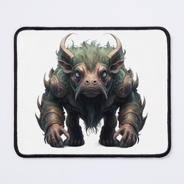 Item preview, A mythical beast with claws and horns designed and sold by Aktio Design.