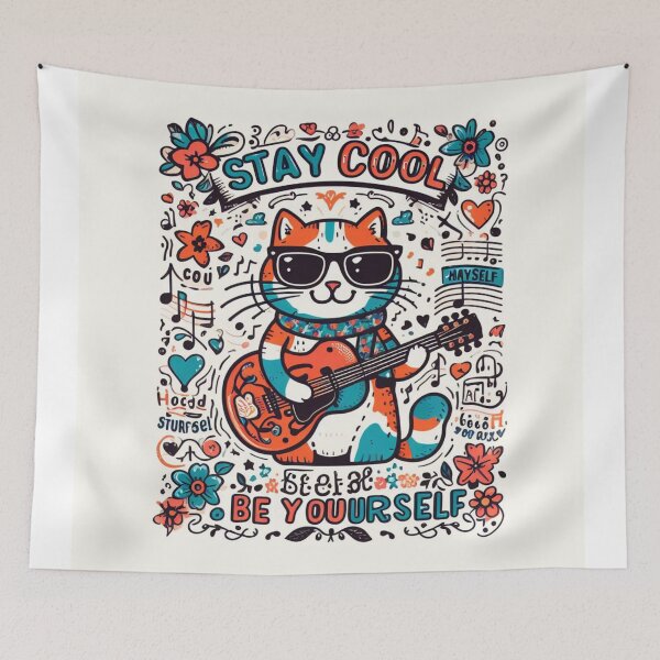 Item preview, Stay cool and be yourself designed and sold by elrashedy007.