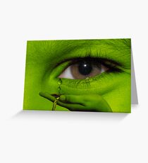 Eys Greeting Card